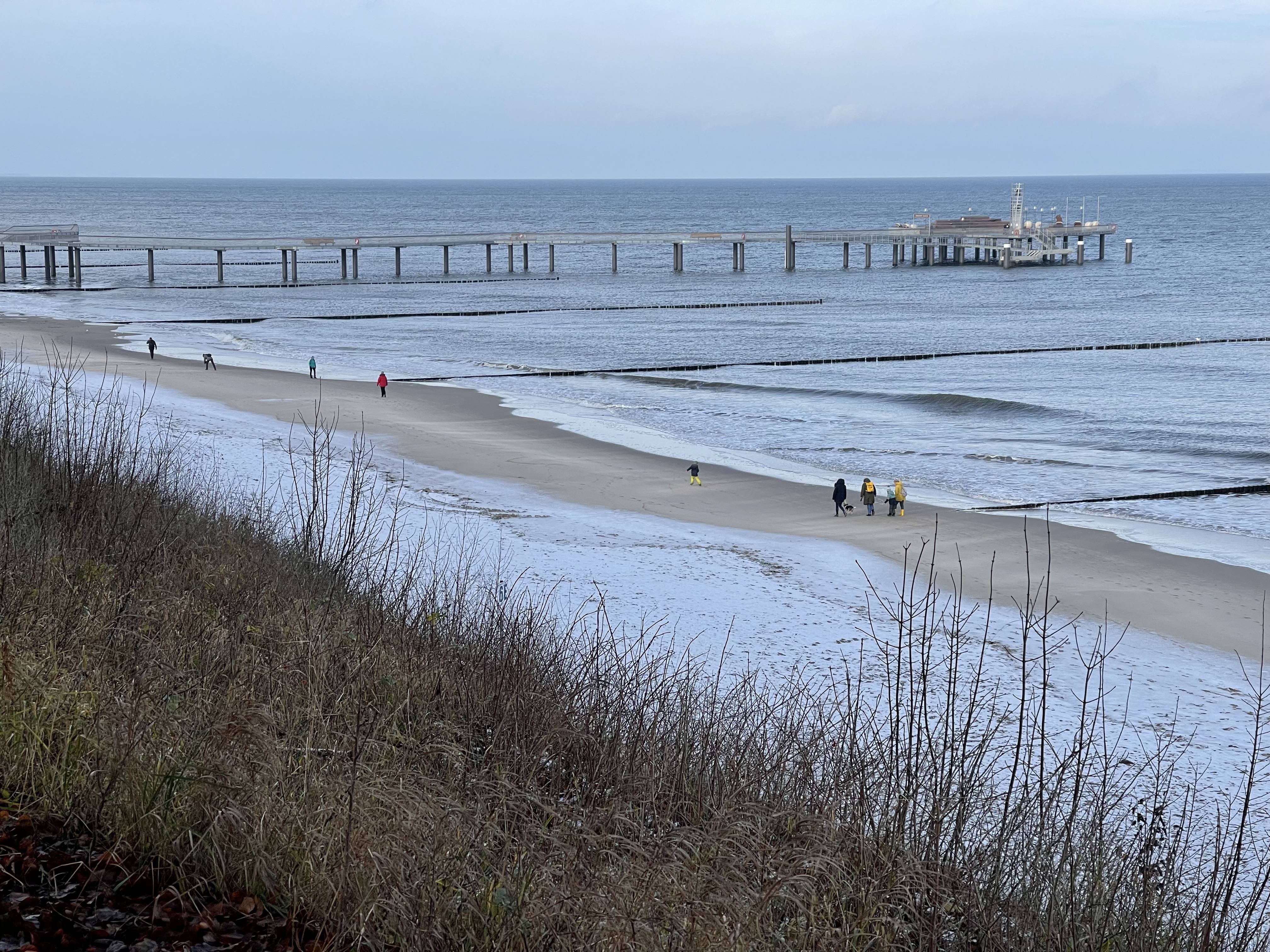 Ostseestrand Koserow Seebrücke