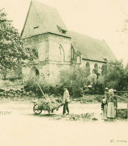 Historisches Bild Kirche Koserow
